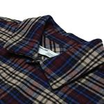 Фланелевая рубашка Flannels Off-White в клетку «Синий / Черный» 3