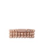 Moon three-row diamond ring 1