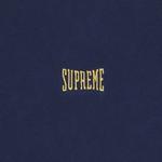 Топы Supreme Warm Up Washed Short-Sleeve Top 'Navy' 2