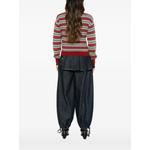 striped polo-collar sweater 4