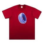 Футболки Supreme Tire Tee 'Cardinal' 1