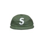 Кепки Supreme Suede S Logo 6 Panel 'Оливковый' 1