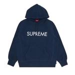 Худи Supreme Capital Hooded Sweatshirt 'Navy' 1