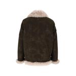 faux-fur trim aviator jacket 2