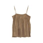 spaghetti-strap sleeveless top 1