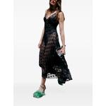 polka-dot sheer midi dress 4