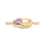 Колье Capsule Crystal с аметистом 2