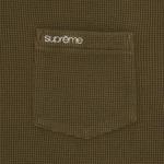 Поло Supreme Thermal Long-Sleeve Polo 'Olive' 3