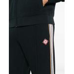 logo-patch side-stripe track pants 5