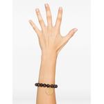 mini logo-charm beaded bracelet 2