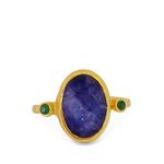 Lucia sapphire cocktail ring 1
