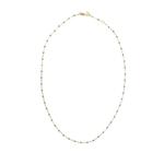 Колье Classic Gigi из желтого золота с бусинами 1