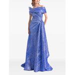 off-the-shoulder draped dress 2