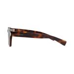Солнцезащитные очки Saint Laurent Round-Frame Recycled Acetate Sunglasses 'Havana/Green' 2