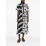 Платье миди с цветочным принтом 2