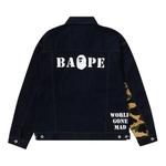 Джинсовые куртки BAPE Multi Motif Loose Fit Denim Jacket 'Индиго' 2