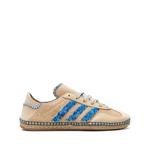 Кроссовки Gazelle Linen Khaki/Light Blue из коллаборации с CLOT 1