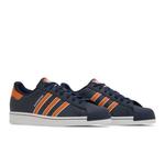Кроссовки adidas Superstar 'Night Indigo Orange' 8