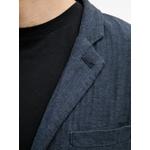 herringbone notched-lapel blazer 5