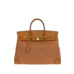 Сумка-тоут 40 Birkin Toile H Gulliver (1998 год) 1