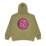 Худи Supreme Anarchy с капюшоном 'Светло-оливковый' 2