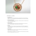 Подвеска Everglow Hook с аммолитом 8