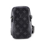 Сумка через плечо Double Phone Pouch NM Reverse Monogram Eclipse Canvas 2