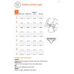 Синий вышитый цветочный комплект белья без чашек 6