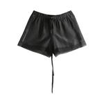 Шорты Ann Demeulemeester Ante Boxer With Lace Borde 'Черный' 2