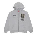 Худи Supreme Salvation Zip Up Hooded Sweatshirt 'Heather Grey' 1