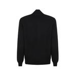 high-neck buttoned knit cardigan 2