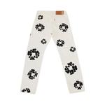 Джинсы Levi's x Denim Tears The Cotton Wreath Inverted Jean 'White' 2