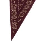 paisley-knit triangle scarf 2