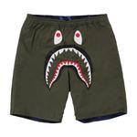 BAPE Color Camo Shark Двусторонние шорты 'Темно-синий' 2