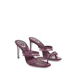 Cleo crystal-embellished tasseled sandals 2