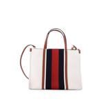 Interlocking G Web Canvas Medium tote bag 2