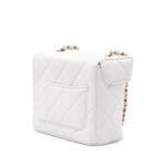 Маленькая стеганая сумка через плечо Secret Box Bag с логотипом CC (2021-2026 годы) 3