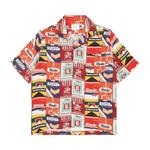 Рубашки на пуговицах Rhude Cigaretta Silk Shirt 'Red/Multicolor' 1