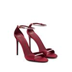 Ninel Xtal crystal-embellished satin sandals 2