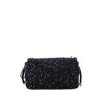 Pearl Handle Flap Bag Quilted Tweed Medium shoulder bag 2