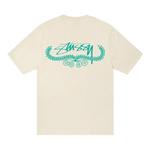 Футболки Stussy Wreath Tee 'Putty' 2