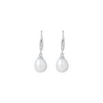 TOMEI Pearlfect Love Серьги-капли с жемчугом, белое золото 585/14K 1