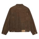 Джинсовые куртки Stussy Trucker Denim Jacket 'Mushroom' 2