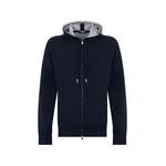 zip-up hooded cardigan 1