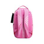 check-faces print backpack 2
