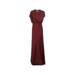 crystal-embellished gathered maxi dress 1