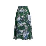 floral-print draped skirt 2