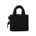 Ski Glam teddy-effect embroidered tote bag 2