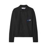 Рубашки Off-White рубашка-куртка Exact Opposite «Черный/Белый» 1