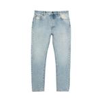 Palm Angels Straight Curved Logo Jeans 'Светло-синий' 1